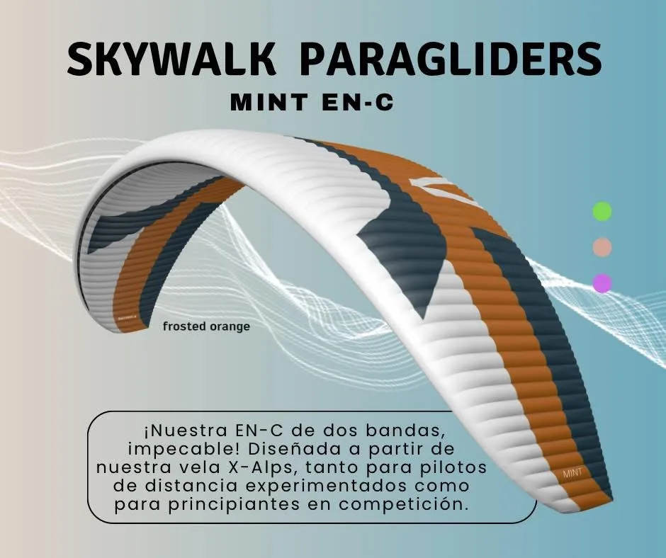 Parapente Skywalk disponible en Misión Volarte